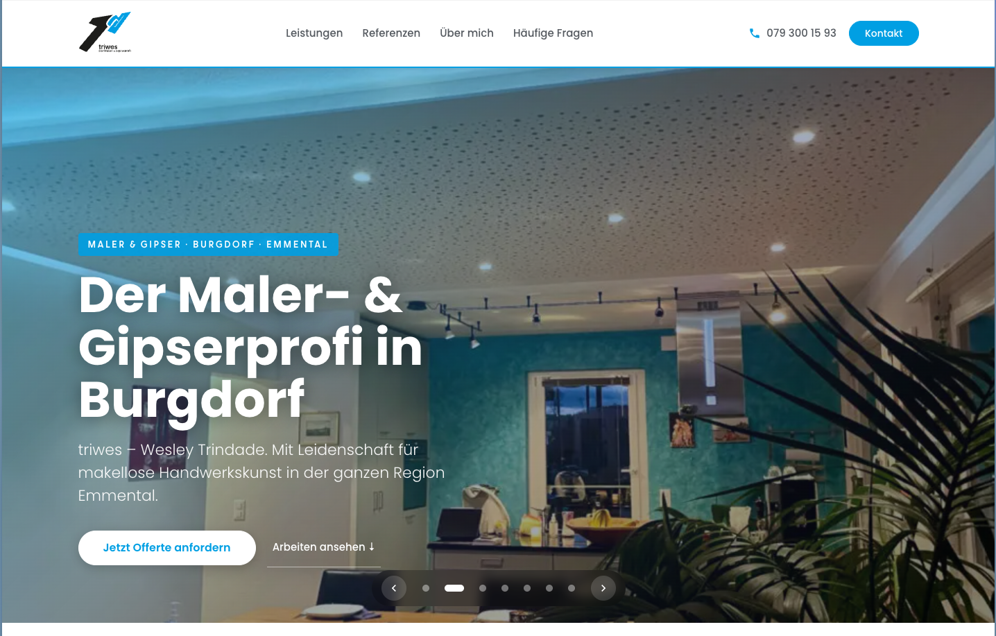 triwes – Website Screenshot